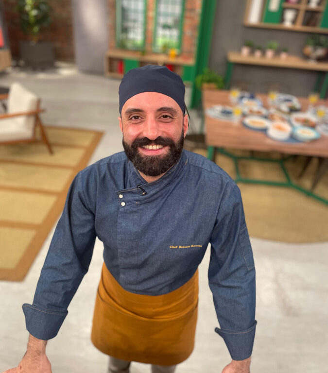 Imagem mostra o chefe Bassem Kousa