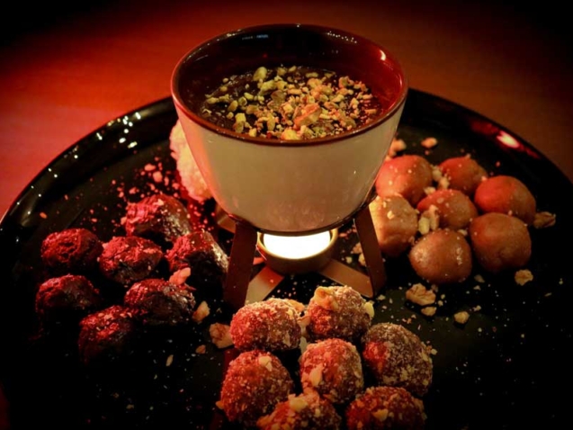 Fondue doce do restaurante Zingo & Ringo