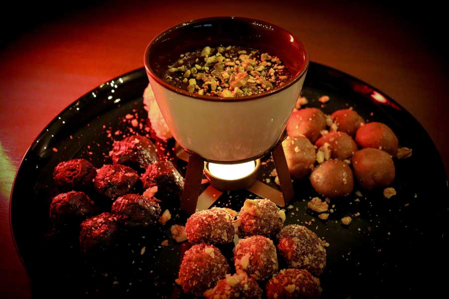 Fondue doce do restaurante Zingo & Ringo