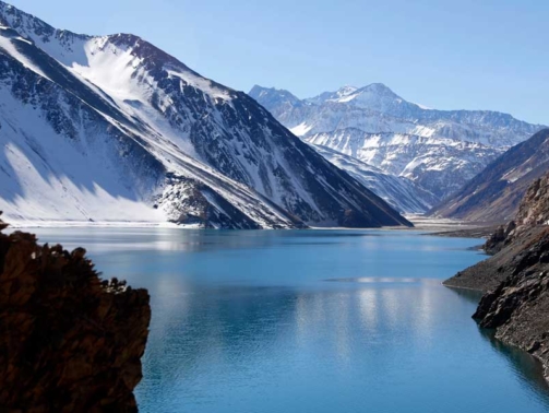 Imagem mostro o El Yeso Cajon Del Maipo