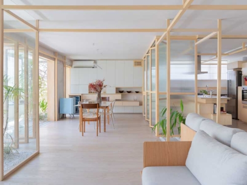 Imagem mostra o projeto de arquitetura finalizado.