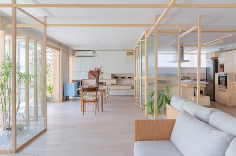 Imagem mostra o projeto de arquitetura finalizado.