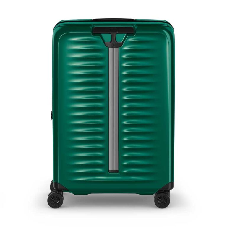 3/4 Traseira da Victorinox Airox Harside verde - crédito: cortesia Victorinox