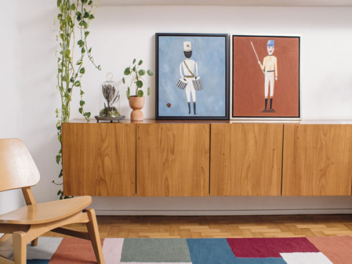 Imagem mostra o tapete Pablo